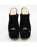 High Heels Sexy 16CM Slippers Women  Peep Toe Stiletto Rivet Design Platform Sandals Party Pole Dance Stripper Shoes Pump