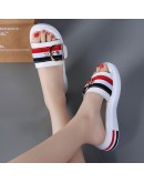  Women Slippers Flats Shoes Woman Comfortable Female  Sandals Ladies  Home Platform Slides Flip Flops Summer 40