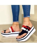 Women's Slippers Women Shoes  Wedge Platform Sandals Ladies Summer Clip Toe Casual Flip Flops Women Light Comfort Slides