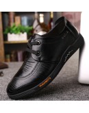  Men's Business Dress Shoes Genuine Leather England  Casual Oxfords Shoes Classic Men Leather Dress Shoes Loafers