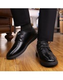  Men's Business Dress Shoes Genuine Leather England  Casual Oxfords Shoes Classic Men Leather Dress Shoes Loafers