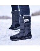 Men Snow Boots Platform Snow Boots For Men Thick Plush Waterproof Slip Resistant Winter Mens Shoes Plus size 2023 New