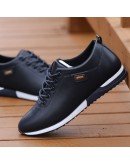  Loafers Walking Footwear Tenis Feminino Outdoor Breathable Sneakers Men's PU Leather Business Casual Shoes for Male fgb