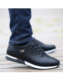  Loafers Walking Footwear Tenis Feminino Outdoor Breathable Sneakers Men's PU Leather Business Casual Shoes for Male fgb