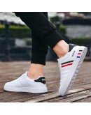 Men shoes outdoor Canvas Driving Shoes Men White Vulcanized Lazy Canvas Shoes Mens Designer Sneakers  Men Lace-Up kj6