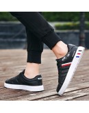 Men shoes outdoor Canvas Driving Shoes Men White Vulcanized Lazy Canvas Shoes Mens Designer Sneakers  Men Lace-Up kj6