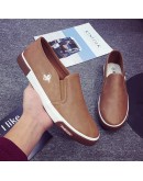   Genuine Leather Casual Shoes Men Comfortable Mens Loafers  Flats Sneakers Men Slip on Lazy Driving Men Shoes