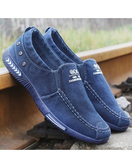 Men Casual Shoes Comfort Men Shoes Denim Male Shoes Adult Footwear  Men Loafers Canvas Shoes Men Sneakers Plus Size 89