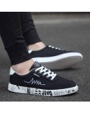  Spring Summer Canvas Shoes Men Sneakers Low top Black Shoes Men's Casual Shoes Male   shoesujm9