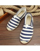 2023 Summer Autumn Men Canvas Shoes Breathable Men's Casual Shoes Slip-On Hemp Shoes Graffiti Espadrilles Women Footwear Flats