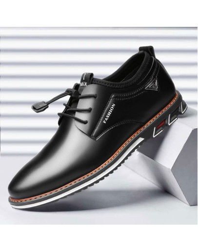 Men  High  Oxford Shoes Business Spring Autumn Breathable with holes Men's Formal business trend Shoes89h