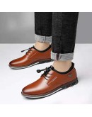 Men  High  Oxford Shoes Business Spring Autumn Breathable with holes Men's Formal business trend Shoes89h