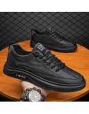 Men Casual Shoes Breathable Loafers Sneakers 2023  Comfortable Flat Handmade Retro Leisure Loafers Shoes Men Shoes