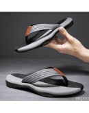 Nutral Soft Bottom Not Easy To Slip Flip Flops  Trend Men's Flip Flops Casual Beach Shoes Large Size Men Sandals