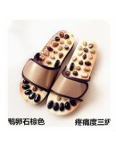 Men Foot massage slippers  winter warm house slippers waterproof   anti dirty plush male shoes non-slip