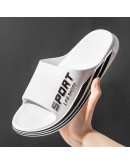 Men's Outdoor Slippers Thick Sole Non-slip Women Household Flip Flops  Trend Cool Men Casual Slippers Breathable