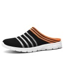 Men Shoes Lightweight Comfortable Breathable  Summer Shoes Women Flats Plus Size 35-46 Outdoor Walking Casual Shoes Men