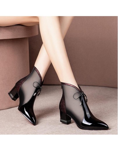 miaoguan  Women High Heels Summer Pointed Pumps Sandals Sexy High Heels Female Summer Shoes Breathable Female Pumps Mujer