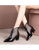 miaoguan  Women High Heels Summer Pointed Pumps Sandals Sexy High Heels Female Summer Shoes Breathable Female Pumps Mujer