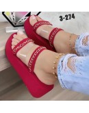 Transparent Sandals Open Toe High Heels Platform Shoes Women Slippers Sandalia Feminina Party Dress Shoes Sandals Sizes 36-43