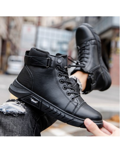  Trend Men's  Boots able and Comfortable Warm Men's Shoes able All-match Casual Boots