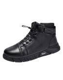  Trend Men's  Boots able and Comfortable Warm Men's Shoes able All-match Casual Boots