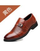  Summer Shoes Men Genuine Leather Sandals High  British  Footwear Men's Sandals 779