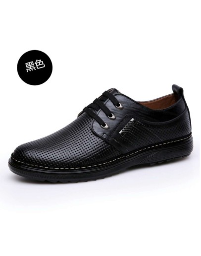 Genuine Leather Men casual shoes Summer  Breathable Soft Driving Men's Handmade chaussure homme Net Surface Loafers