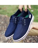  Spring/Autumn Casual Shoes For Men  Comfortable Lace-up Adult Male Sneaker Footwear Plus Size fgw