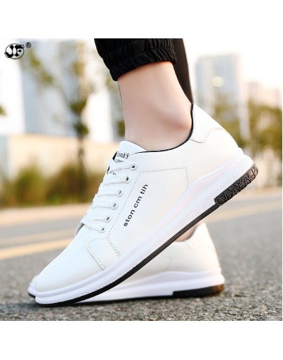 Men casual shoes  breathable pu leather shoes men sneakers tenis masculino adulto spring lace-up flats men shoes855