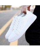 Men casual shoes  breathable pu leather shoes men sneakers tenis masculino adulto spring lace-up flats men shoes855