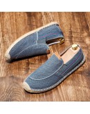    Denim Shoes men Slipony Comfortable Breathable men Canvas Shoes Female Footwear Flat Sneakers