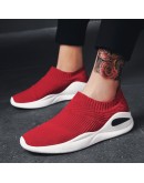 Men Casual Shoes  men Shoes Spring Summer mesh lovers unisex Fly Weave Light Breathable sock shoes gvy7