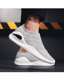 Men Casual Shoes  men Shoes Spring Summer mesh lovers unisex Fly Weave Light Breathable sock shoes gvy7