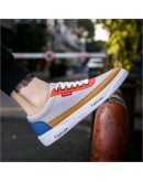  Canvas Shoes Men Spring Autumn Casual Shoes Mens Shoes Lace-Up Canvas Flat  Shoes frt67