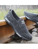 Canvas Men Shoes Denim Lace-Up Men Casual Shoes Plimsolls Breathable Male Footwear Spring Autumn Hz