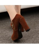 miaoguan 10.5cm High Heels Women Pumps Casual Women Shoes High Heel Ankle Boots Women Boots Summer Shoes Women Pumps Botas