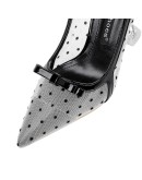 miaoguan Clear Heels For Women Sweet elegant Dress Shoes Womens Fetish High Heels Sexy  Summer Shoes Woman Heels 