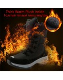 Winter Women Boots High  Warm Snow Boots Lace-up Comfortable Ankle Boots Outdoor Waterproof Hiking Boots Size 36-42