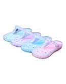 Miaoguan Summer Jelly Shoes Flat Simple Women Sandals   Casual Slipper Woman Breathable PVC Sandals Plus Size 