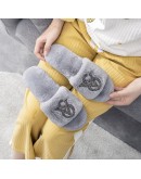 2023  Women&Men Soft Cloud Slippers Sneaker Men's Home Plush Fur Flip Flops Ladies Plus Size 44 45 Women's Shoes Slides